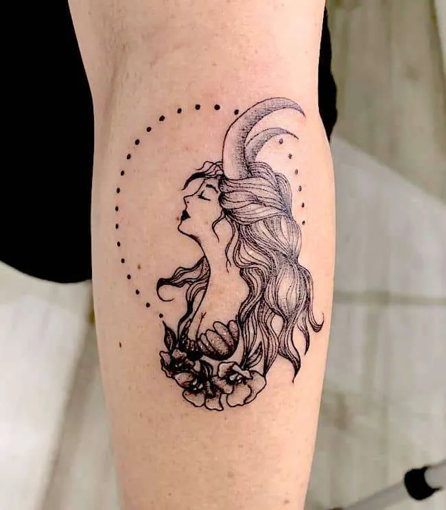 Aries Forearm Tattoo | selftattoo.com